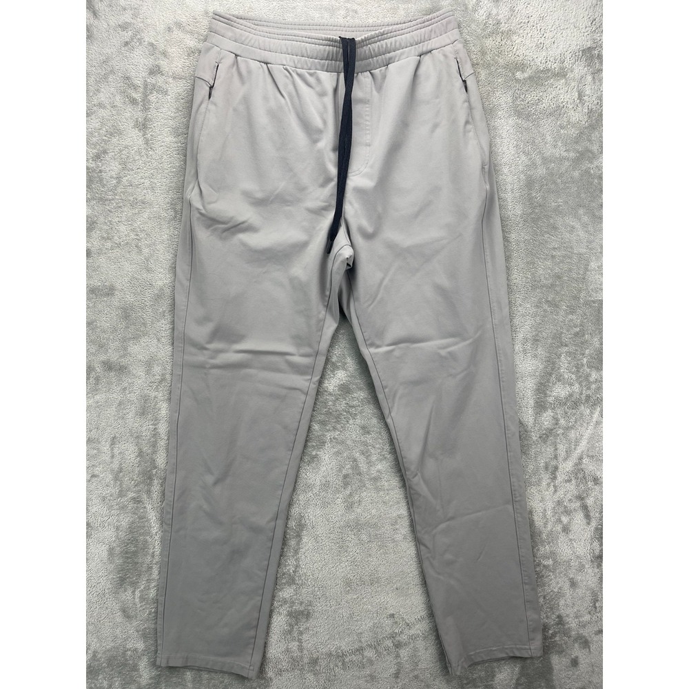 Public Record Men's Jogger 34x32 Gray‎ Tech Drawstring Pockets